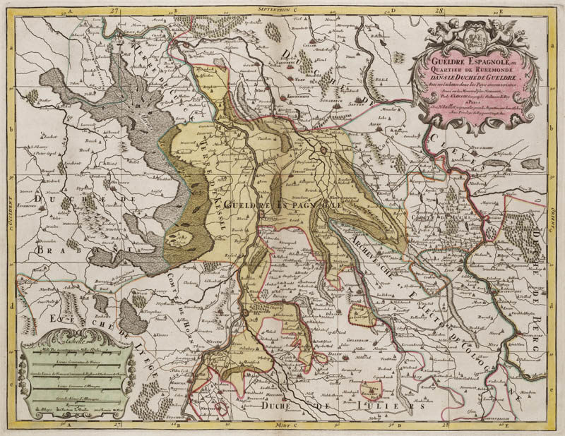 Limburg Bisdom Roermond 1740 Ottens